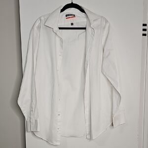 Geoffrey Beene Crisp White Dress Shirt